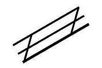 G Plastruct Sr-16 Stair Rail