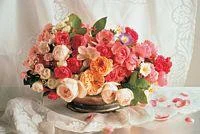 Tomax Puzzles 1000pc Basket of Roses