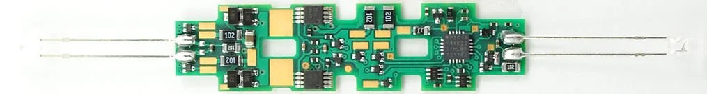 Train Control Systems K0D8-A Decoder 8 Function (Board Replacement) | 1332