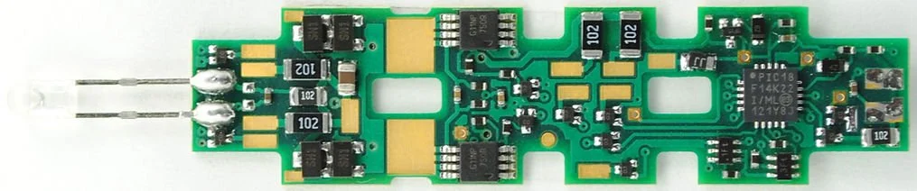 Train Control Systems K0D8-B Decoder 8 Function (Board Replacement) | 1333