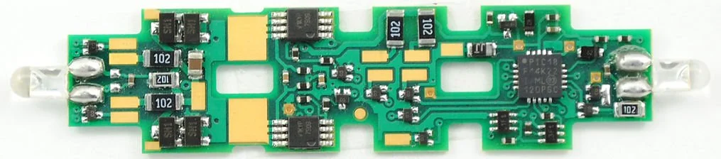 Train Control Systems K0D8-C Decoder 8 Function (Board Replacement) | 1338