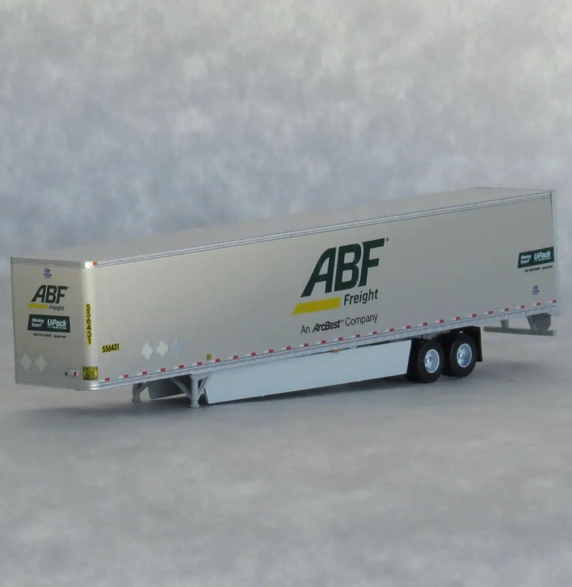 Trainworx N Scale 53' Trailer ABF #556472