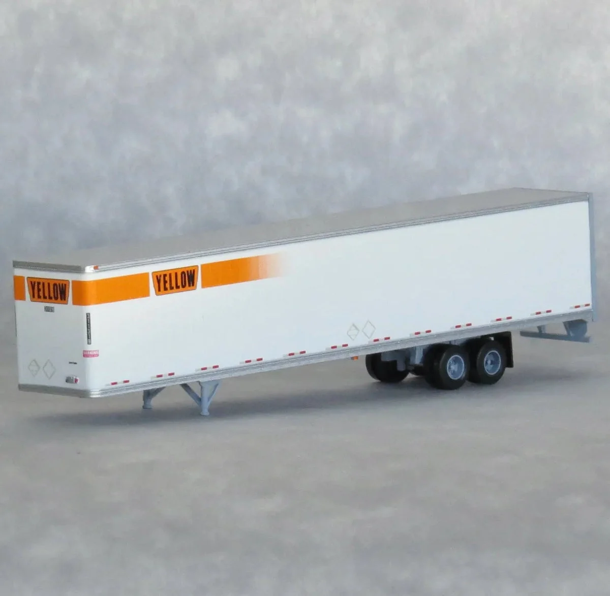 Trainworx N Scale 53' Trailer Yellow #311319