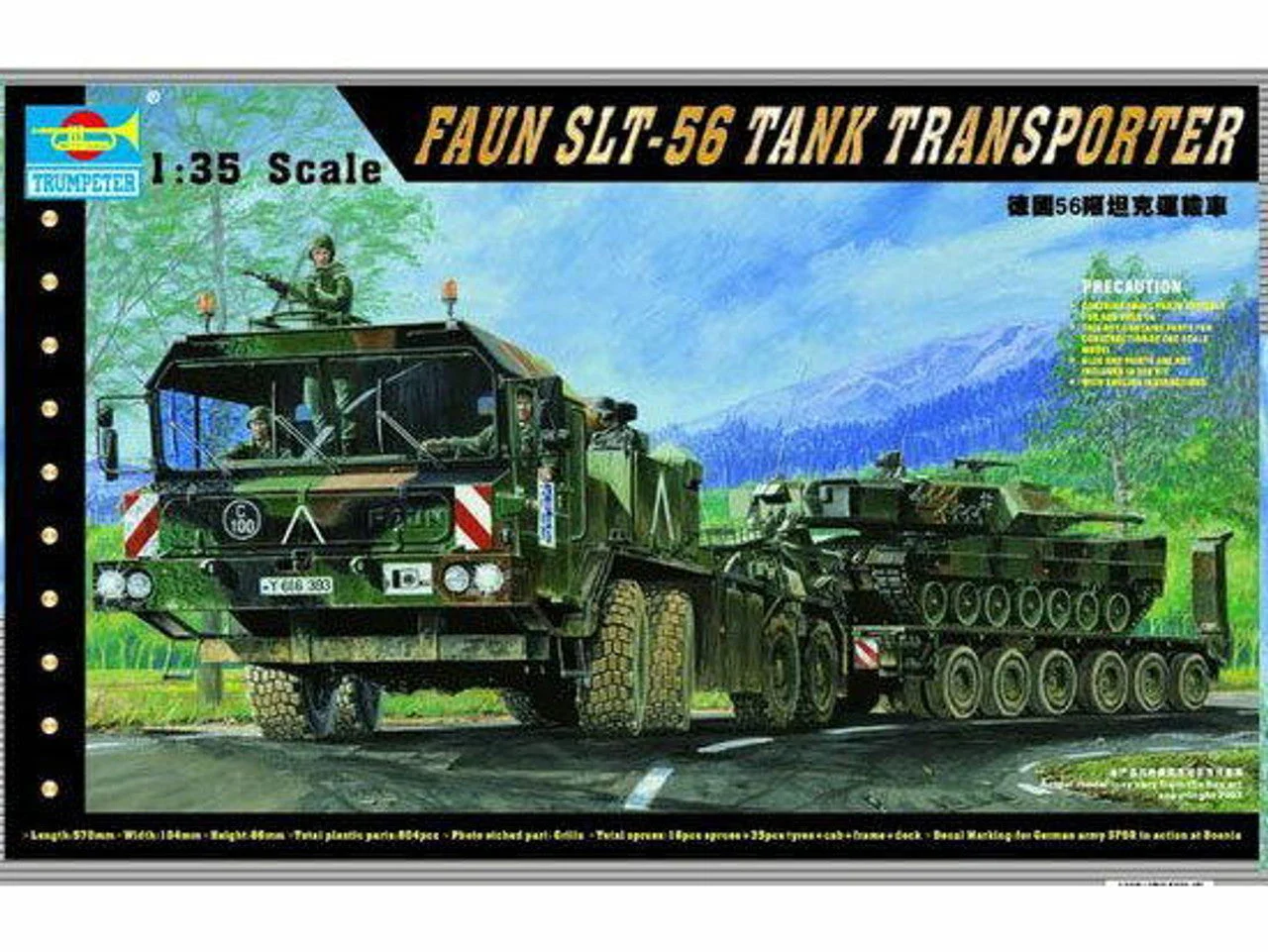 Trumpeter 1/35 Trumpeter German Faun Elefant SLT56 Tank Transport