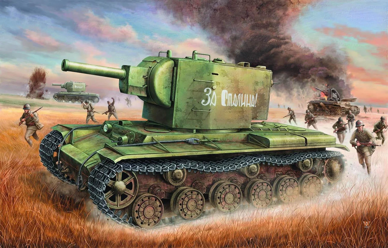Trumpeter 1/35 Trumpeter Soviet KV2 Tank