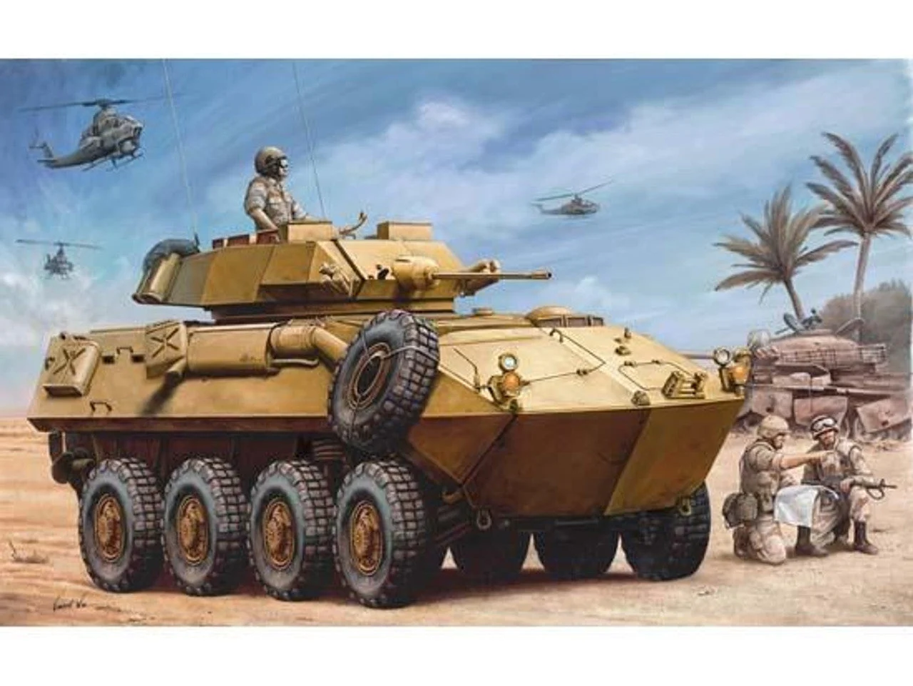 Trumpeter 1/35 Trumpeter USMC LAV-25 Piranha Light Armored Vehicle