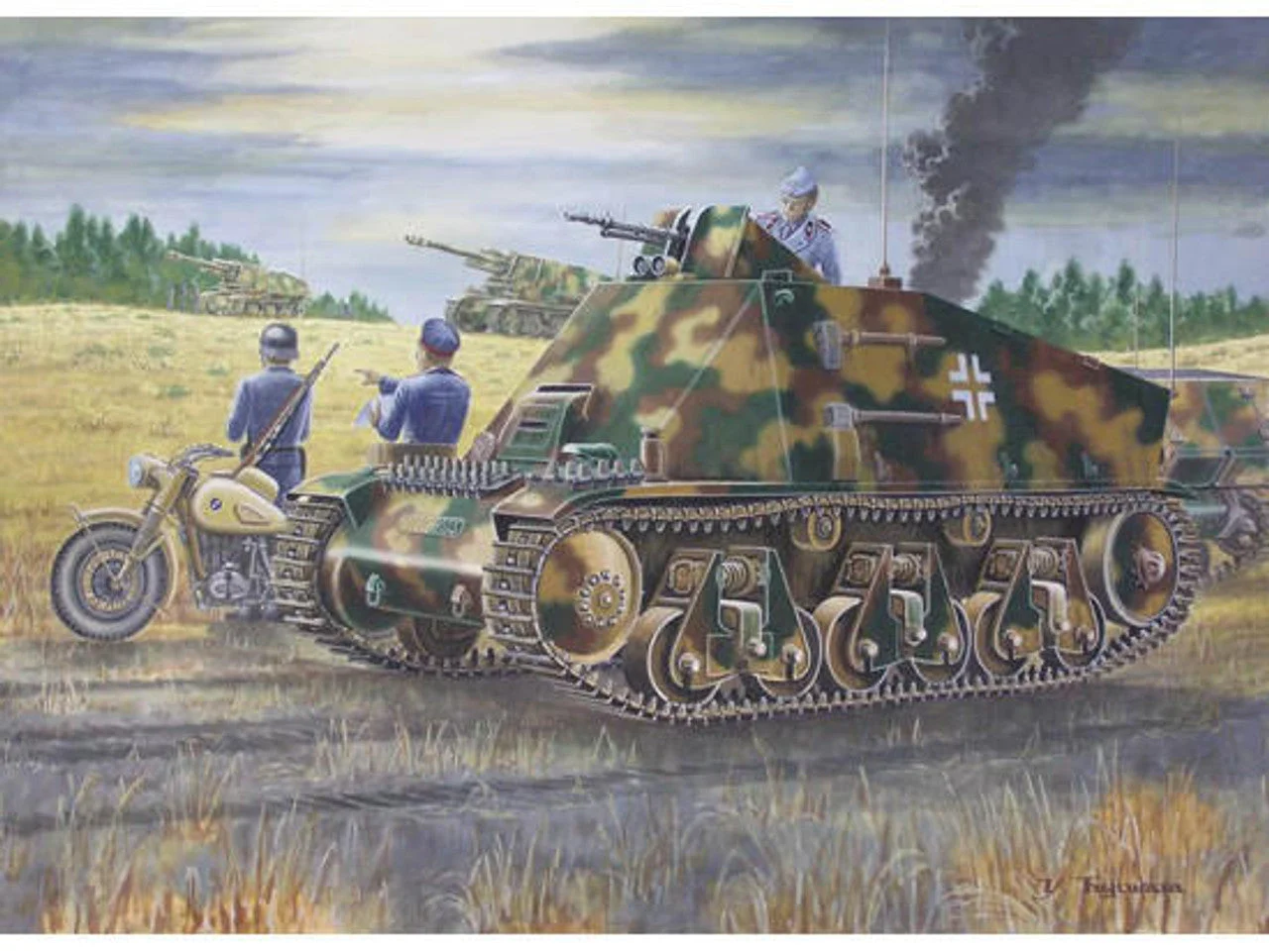Trumpeter 1/35 Trunmpeter 38(H) the artillery observation vehicle