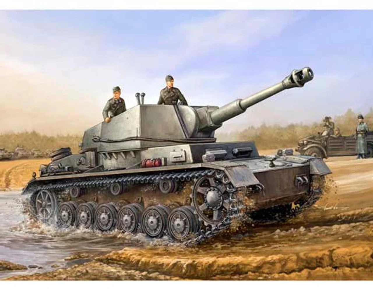 Trumpeter 1/35 Trumpeter German Geschutzwagen IVb fur 10.5cm leFH 18/1(Sf) (Sd.Kfz 165/1)