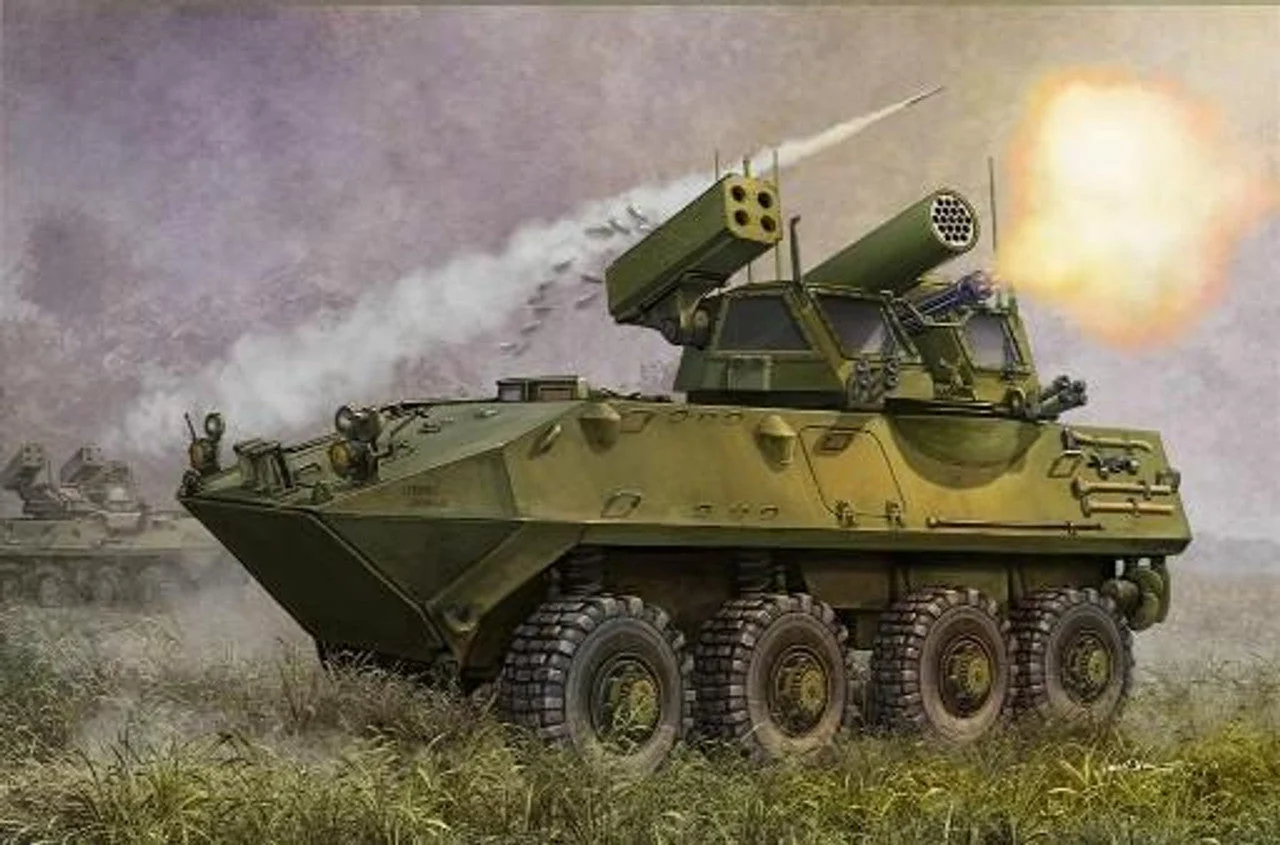 Trumpeter 1/35 Trumpeter USMC LAV-AD Light Armored Air Defense Vehicle