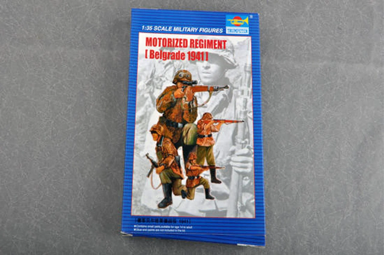 Trumpeter 1/35 Trumpeter Motorized Regiment Belgrade 1941 Kit