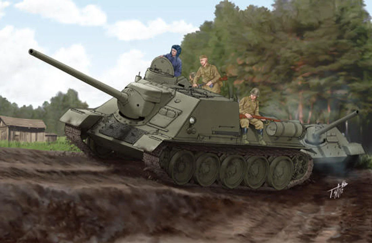 Trumpeter 1/16 Trumpeter Soviet Su100 Tank Destroyer