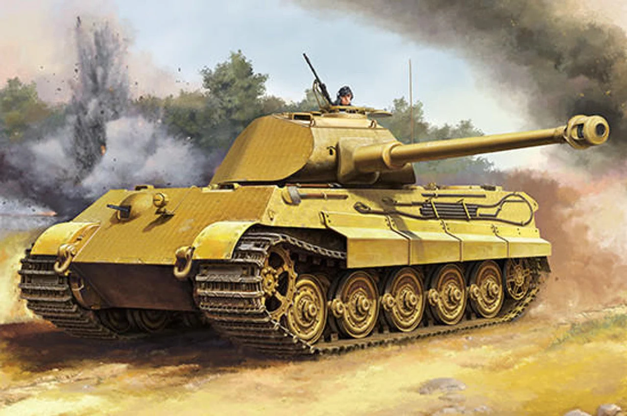 Trumpeter 1/16 Trumpeter Pz.Kpfw.VI Sd.Kfz.182 Tiger II (Early Porsche)