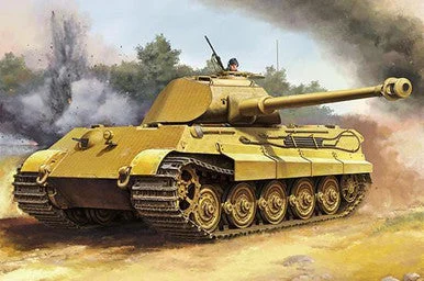 1/16 Trumpeter Pz.Kpfw.VI Sd.Kfz.182 Tiger II (Henschel 105mm) Plastic Model Kit