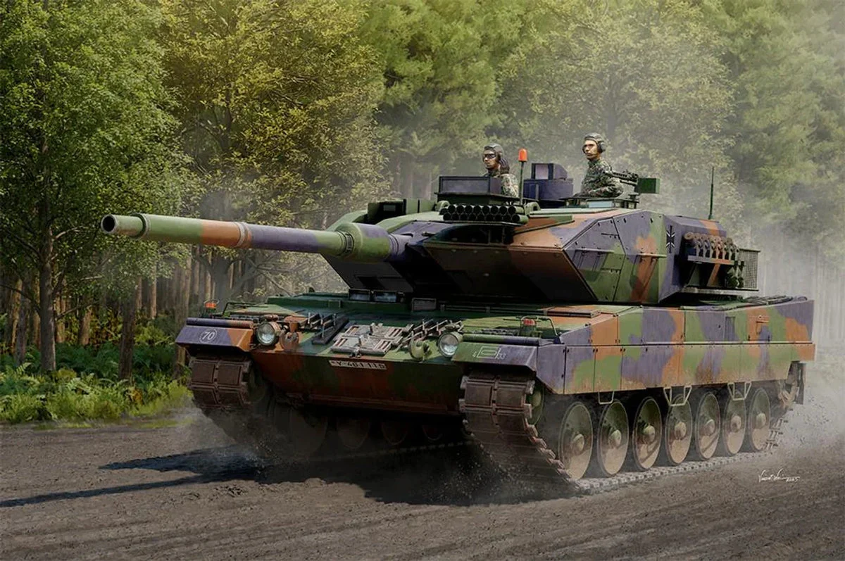 1/16 Trumpeter German Leopard 2A6 Main Battle Tank 0966