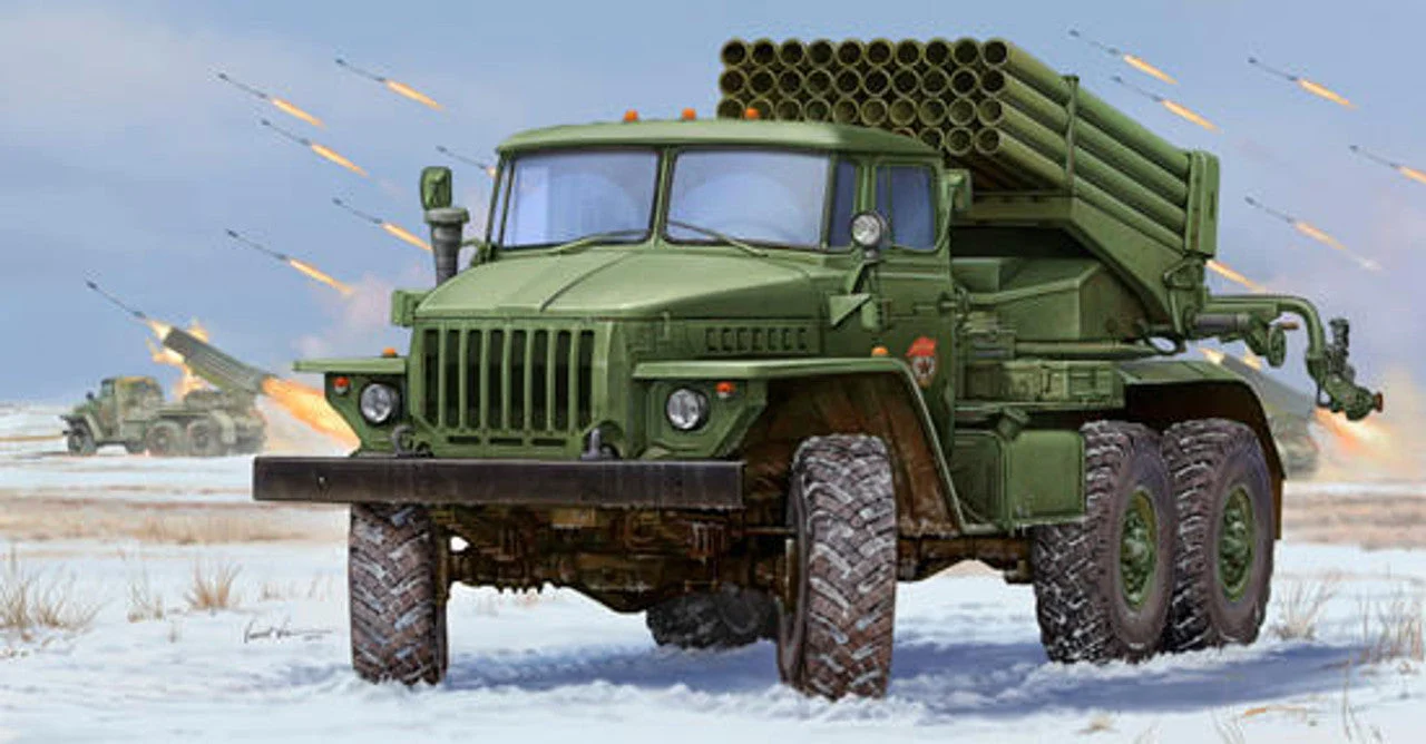 Trumpeter 1/35 Trumpeter Russian BM-21 Hail MRL - Early