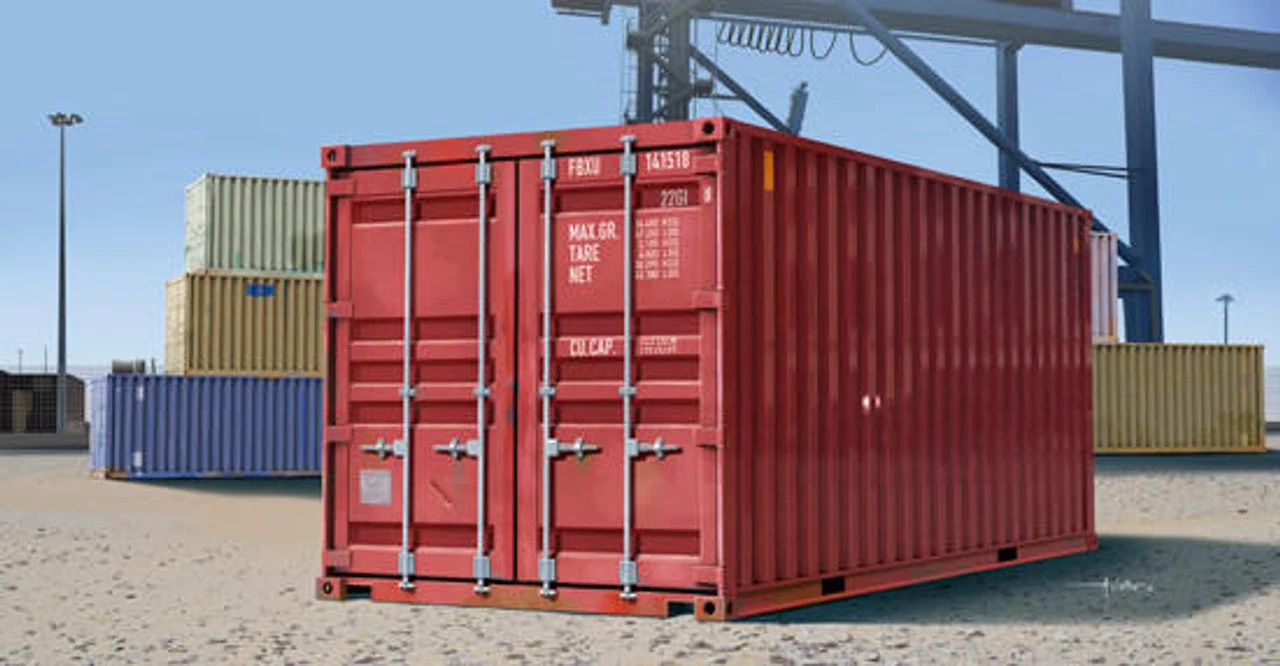 Trumpeter 1/35 Trumpeter 20ft Shipping/Storage Container