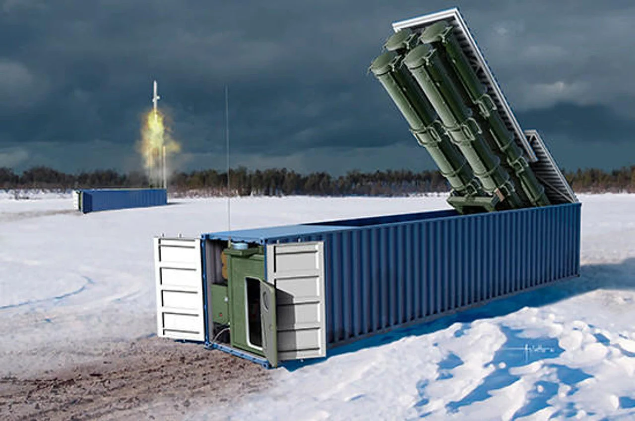 Trumpeter 1/35 Trumpeter 3M54 Club-K 40ft Variant Container Missile System