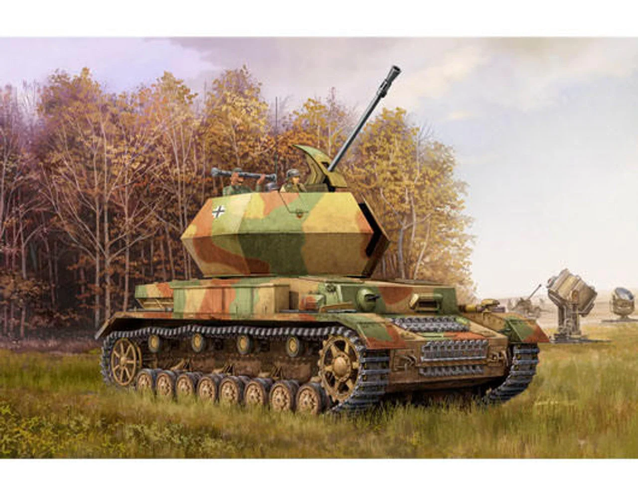 Trumpeter 1/35 Trumpeter German 3.7cm Flak 43