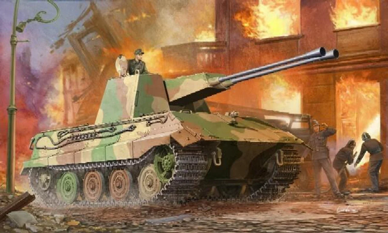 Trumpeter 1/35 Trumpeter German E75 Flakpanzer Tank