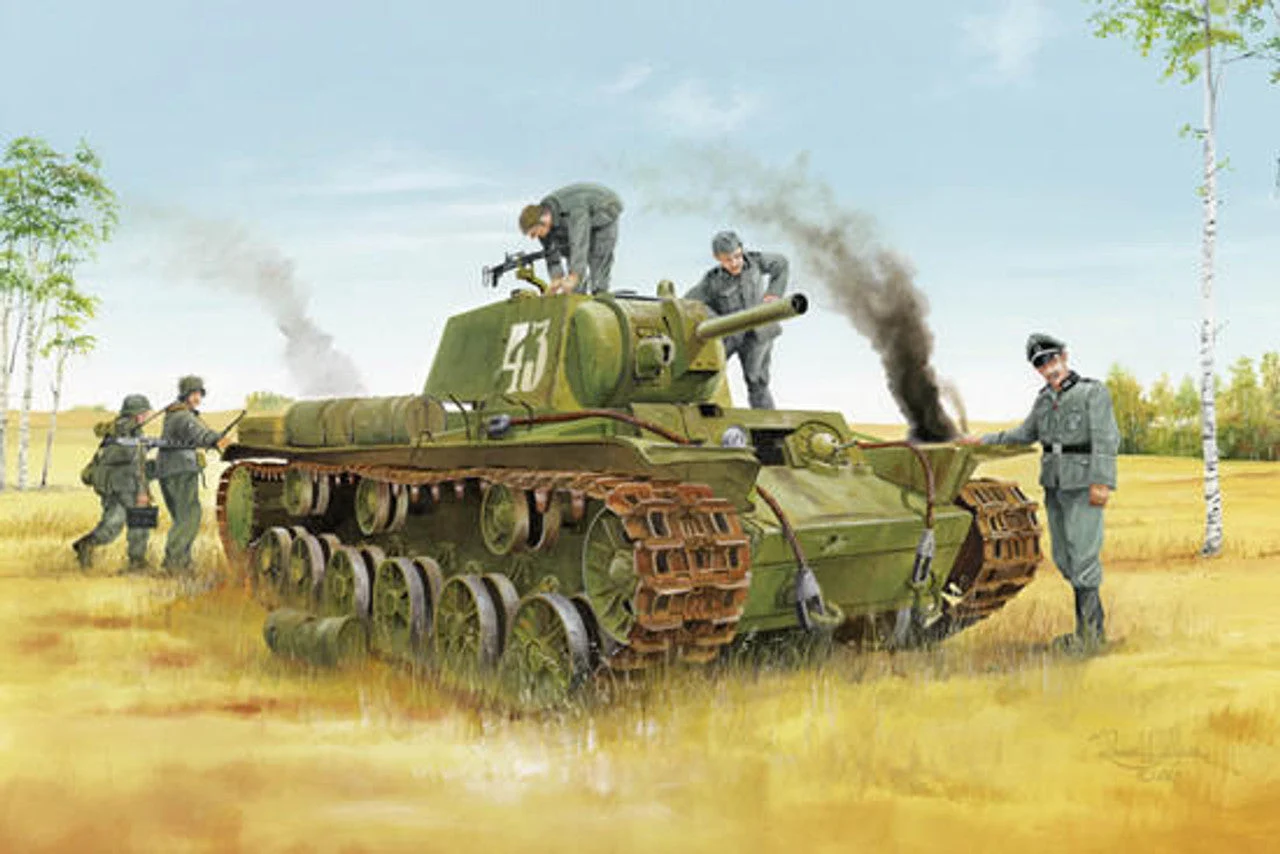 Trumpeter 1/35 Trumpeter Soviet KV-8 Heavy Tank