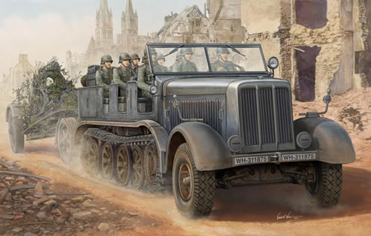 Trumpeter 1/35 Trumpeter German SdKfz 8 12-Ton Heavy Halftrack