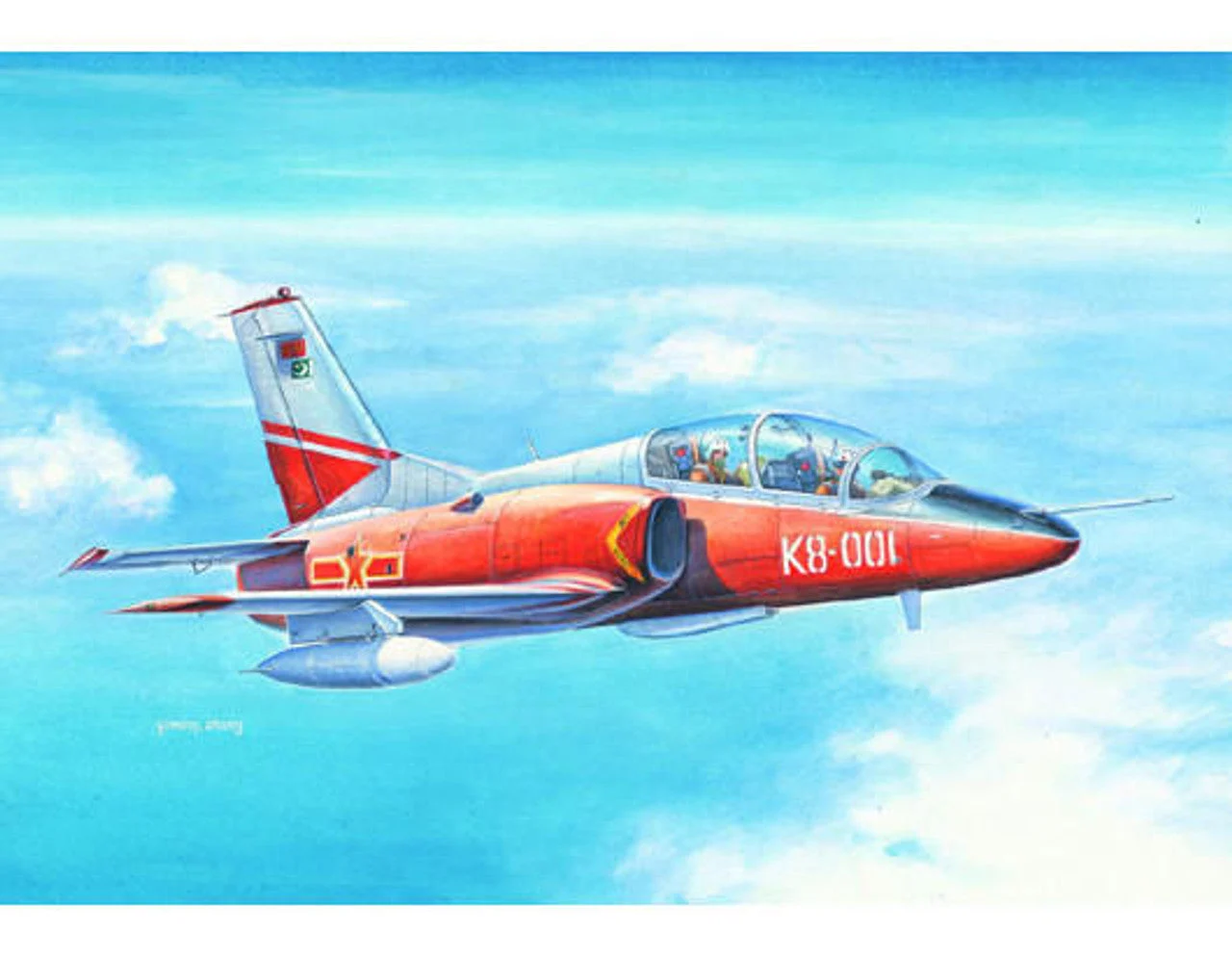 Trumpeter 1/72 Trumpeter Chinese JL8 (K8 Karakorum) Trainer Aircraft