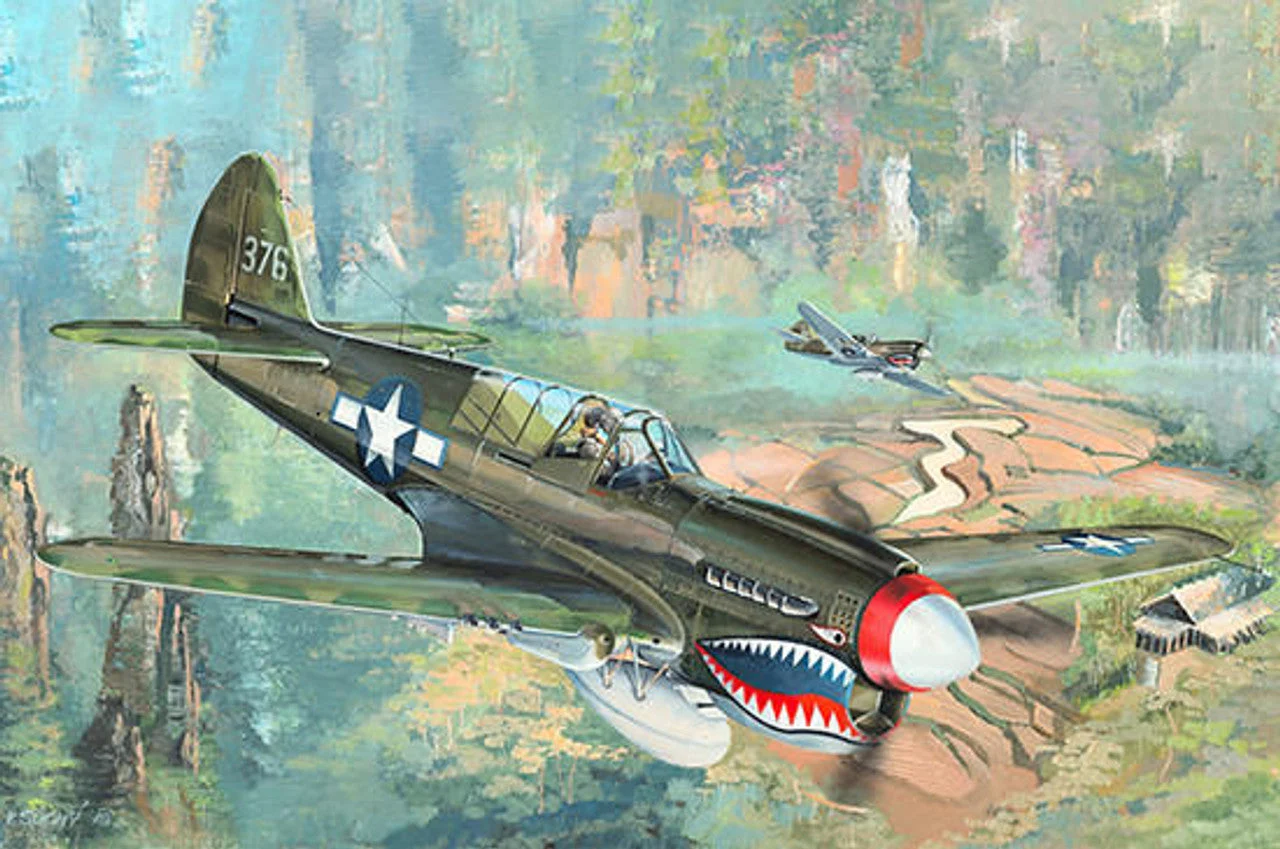 Trumpeter 1/32 Trumpeter P40N Warhawk Fighter