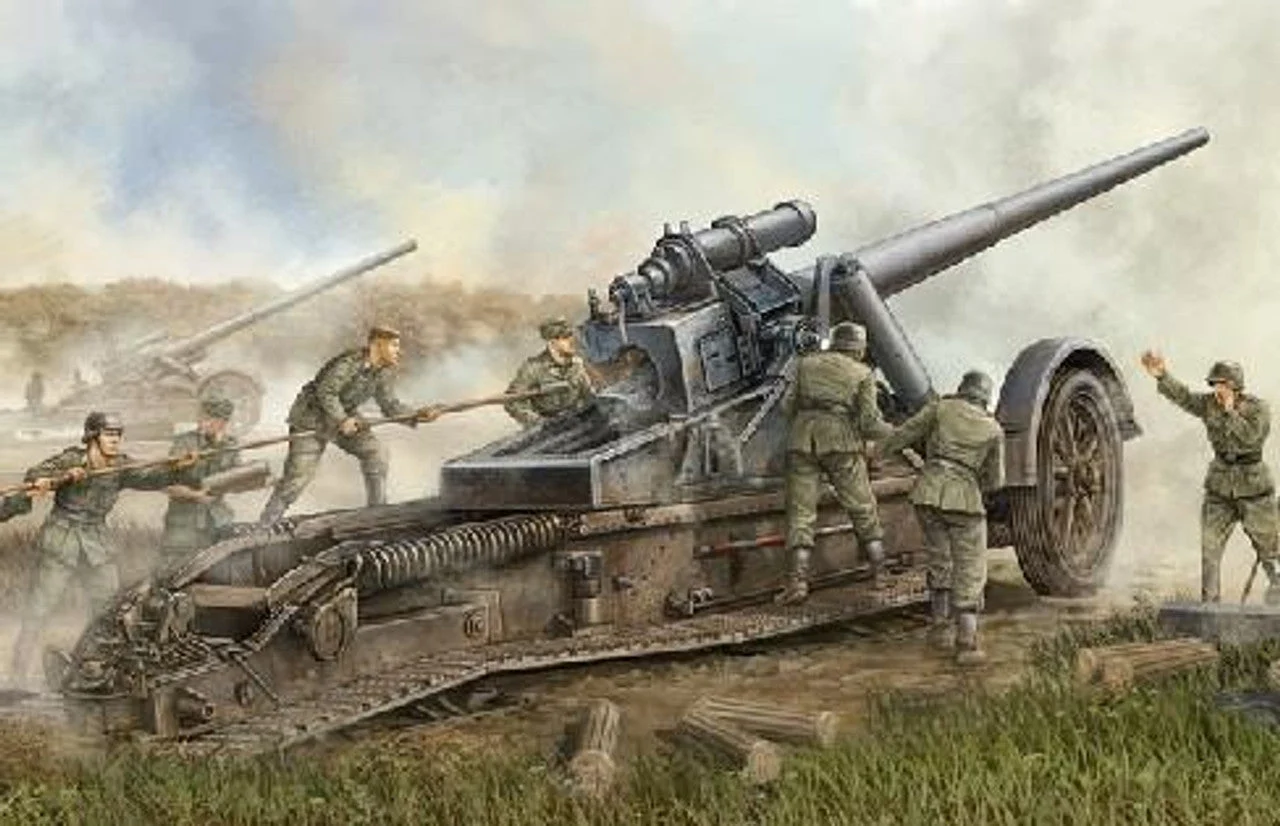 Trumpeter 1/35 Trumpeter German 17cm s.K 18 Heavy Artillery Gun