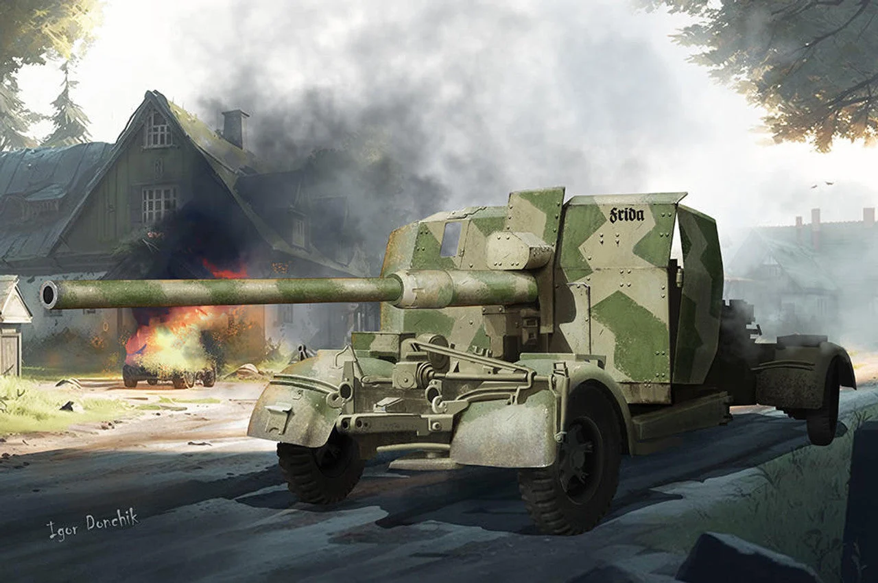 Trumpeter 1/35 Trumpeter 8.8cm Flak 41 Gun Plastic Model Kit