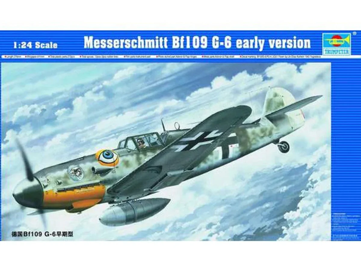 1/24 Trumpeter Messerschmitt Bf109 G-6 (Early version)