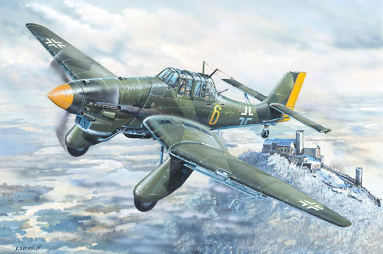 Trumpeter 1/24 Junkers Ju87A Stuka German Dive Bomber