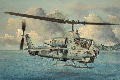 1/35 Trumpeter AH-1W Super Cobra (Turned Exhaust) Plastic Model Kit