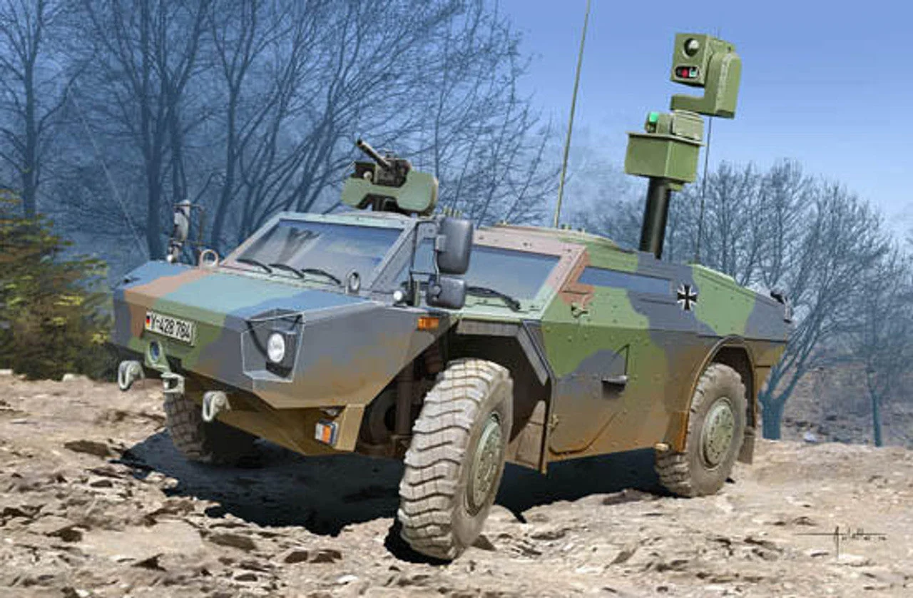 Trumpeter 1/35 Trumpeter German Fennek LGS (Light Armored Recon Vehicle) German Version