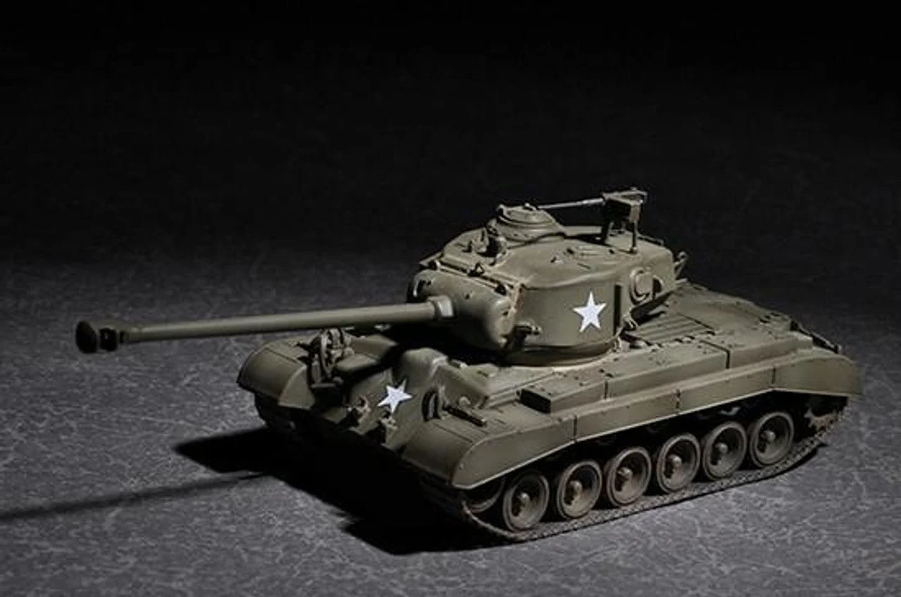Trumpeter 1/72 Trumpeter US M26 Heavy Tank w/90mm T15E2M2
