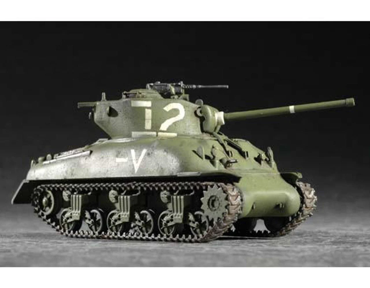 Trumpeter 1/72 Trumpeter US M4A1(76)W Sherman Tank