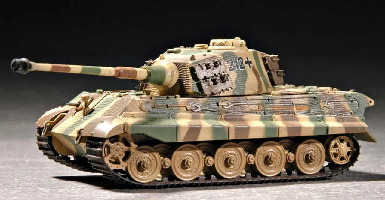 Trumpeter 1/72 Trumpeter King Tiger Henschel Turret w/Zimmerit