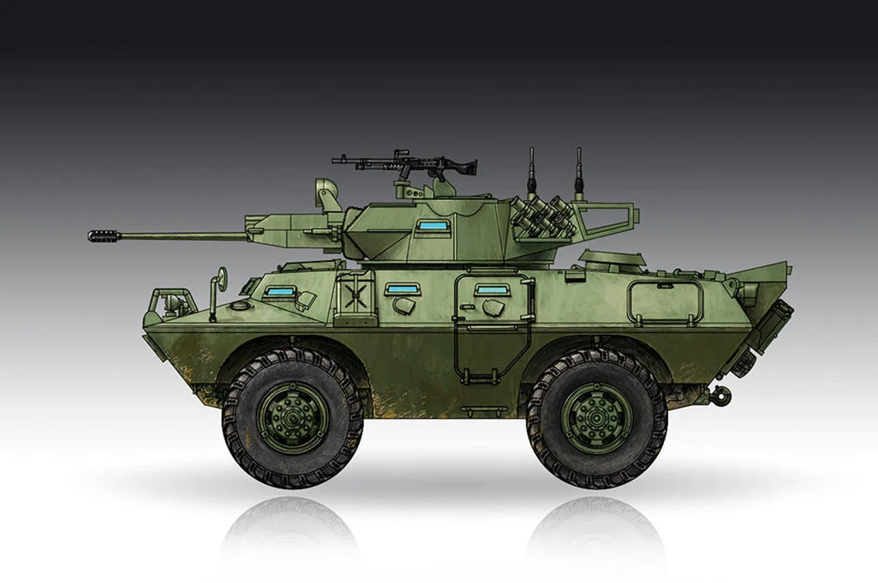 Trumpeter 1/72 Trumpeter V-150 Commando w/20mm cannon