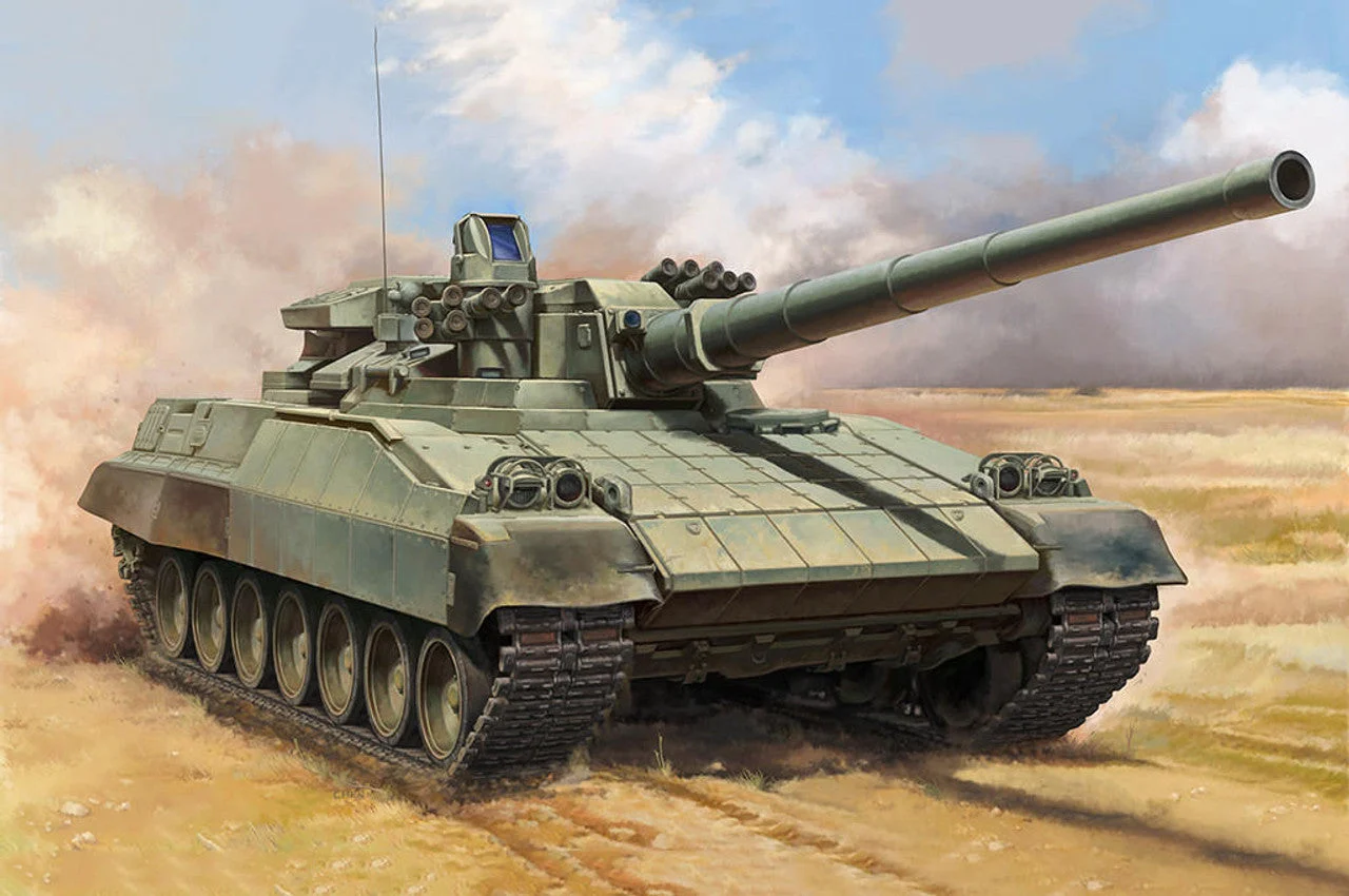 Trumpeter 1/35 Trumpeter Russian Object 477 XM2 Plastic Model Kit