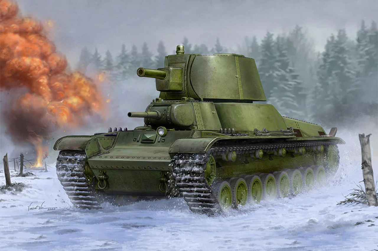 Trumpeter 1/35 Trumpeter Soviet T-100Z Heavy Tank