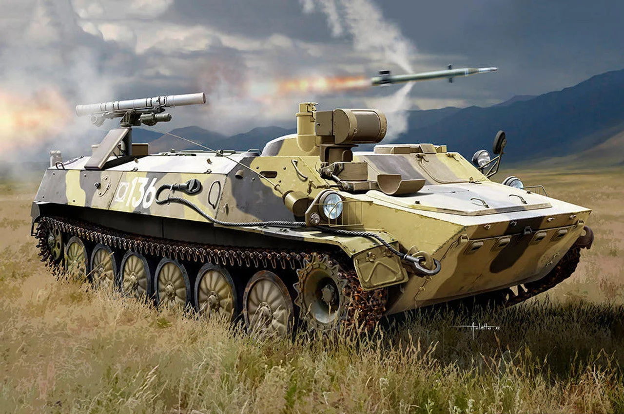 Trumpeter 1/35 Trumpeter Russian 9P149 Launching Vehicle of 9K114 Shturm-S ATGM System