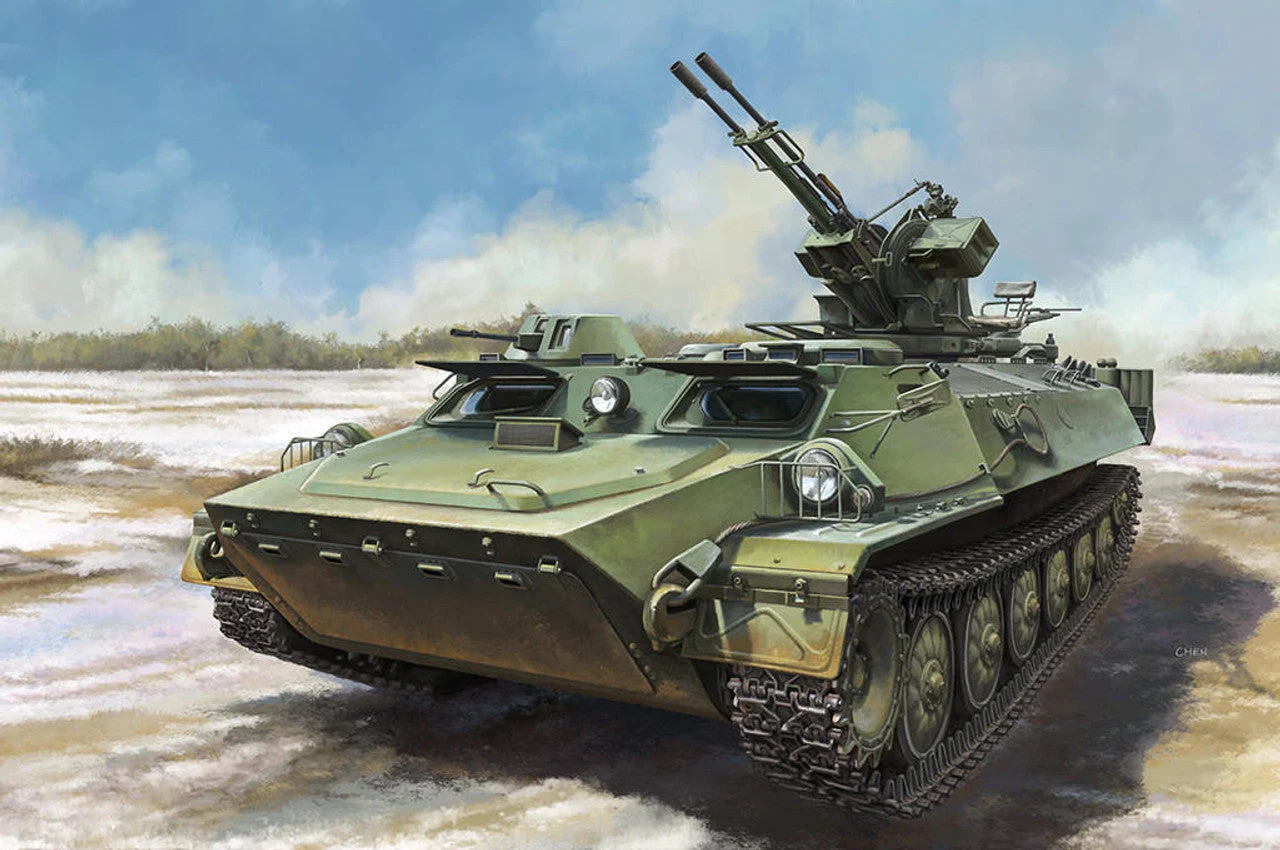 Trumpeter 1/35 Trumpeter MT-LB with zu-23-2 Plastic Model Kit