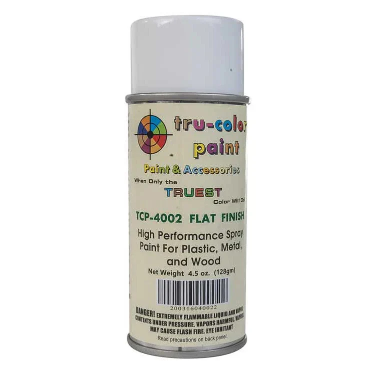 Tru Color Paint Flat Cote Spray 4.5oz
