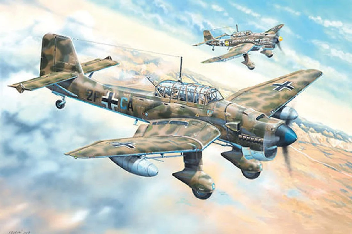 Trumpeter 1/24 Trumpeter Junkers Ju-87R Stuka