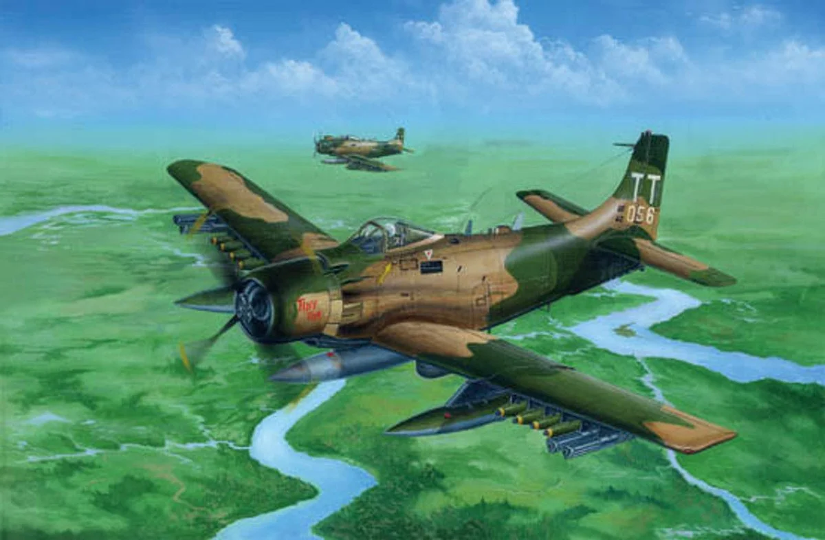Trumpeter 1/32 Trumpeter A1J AD7 Skyraider Aircraft
