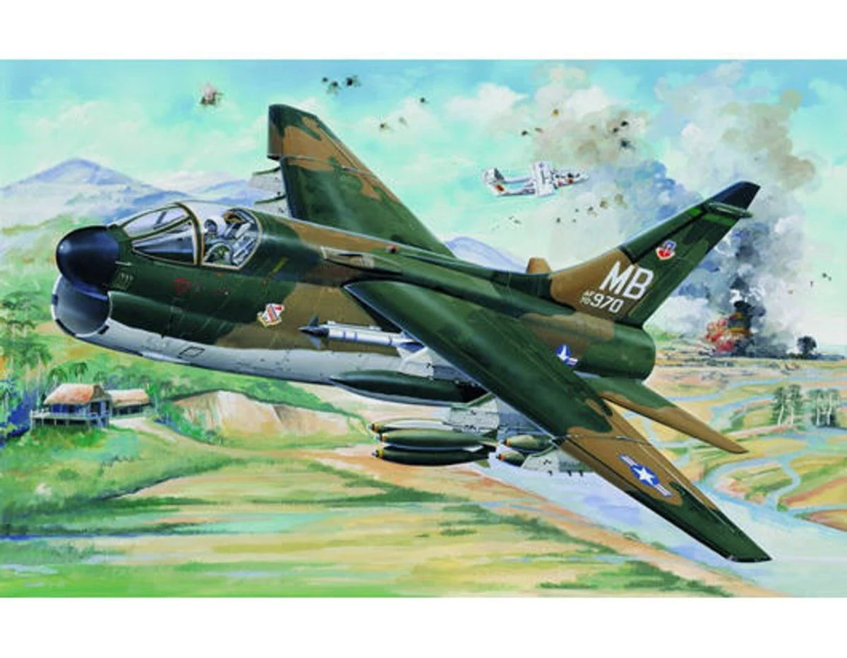 Trumpeter 1/32 Trumpeter A7D Corsair II Aircraft