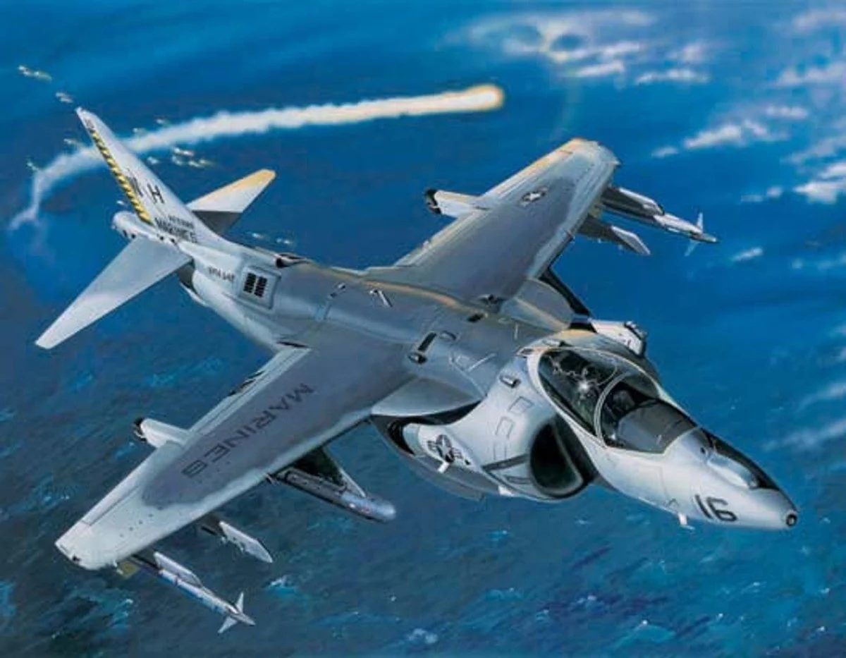 Trumpeter 1/32 Trumpeter AV8B Harrier II Night Attack Aircraft