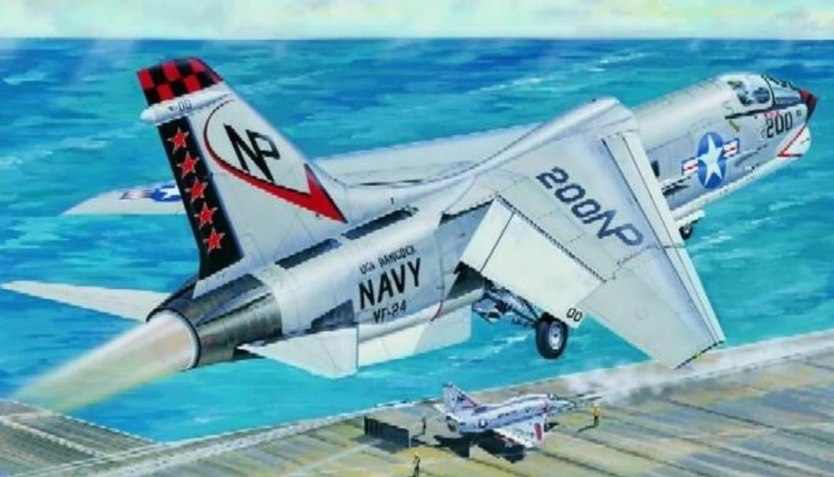 Trumpeter 1/32 Trumpeter F8J Crusader USN Fighter