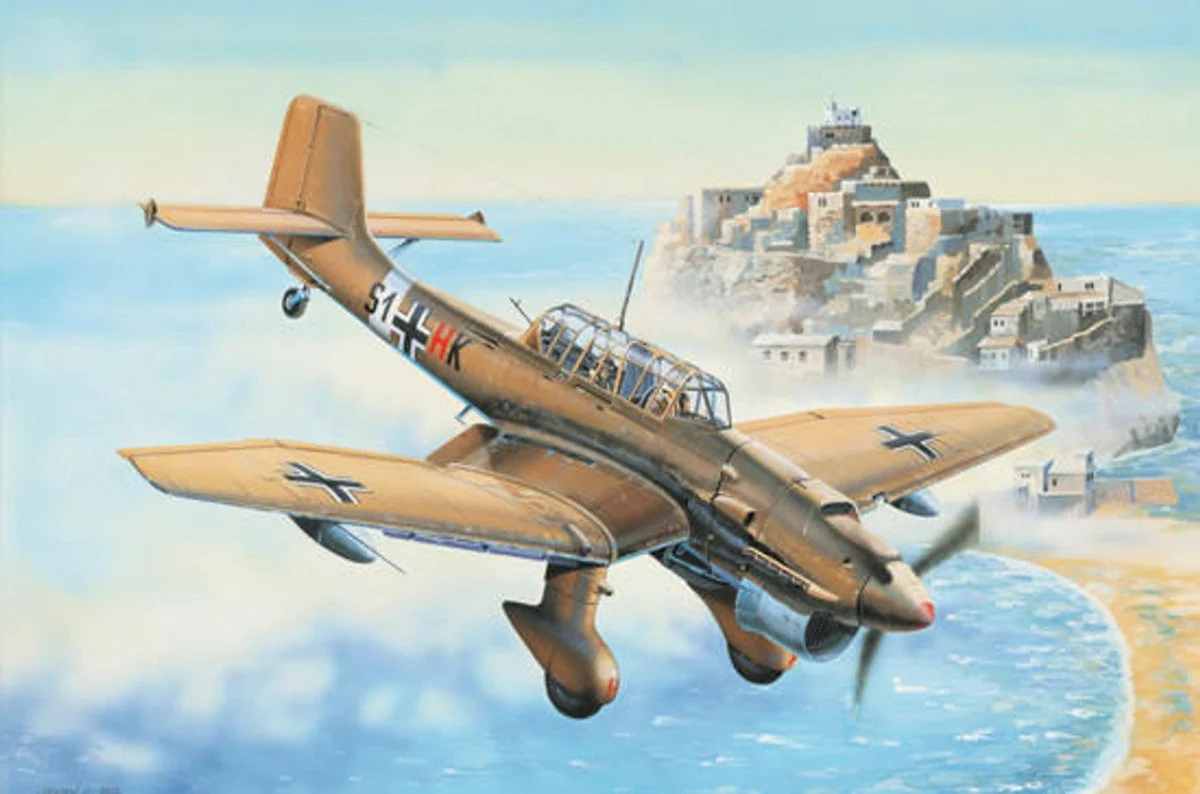 Trumpeter 1/32 Trumpeter Junkers Ju87R Stuka German Attack Aircraft