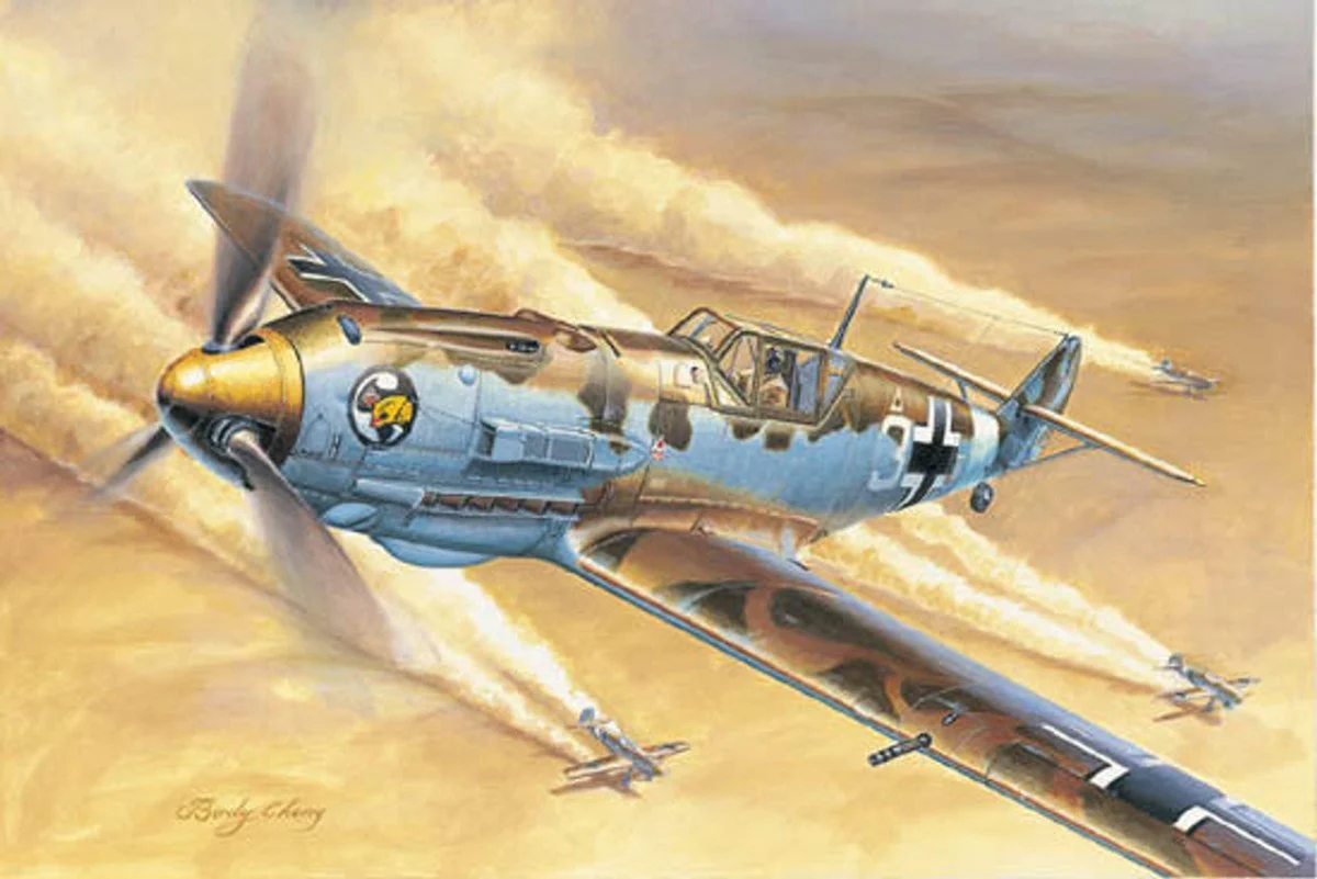 Trumpeter 1/32 Trumpeter Messerschmitt Bf 109E-4/Trop