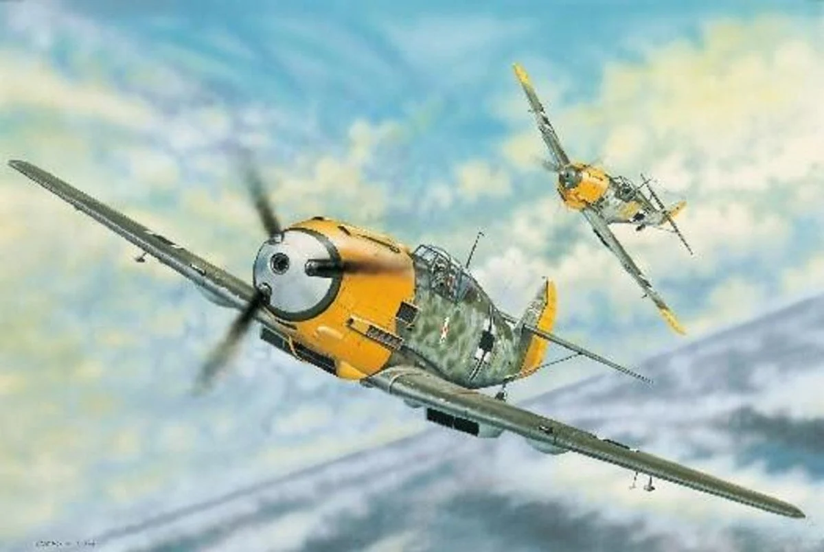 Trumpeter 1/32 Trumpeter Messerschmitt Bf109E3 German Fighter